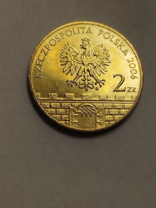 Sprzedam monetę okolicznościową Polska 2 złote 2006r. - miasto Żagań