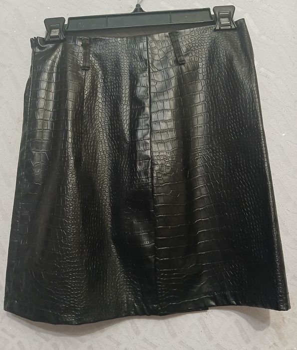 Юбка рептилия крокодил теснение