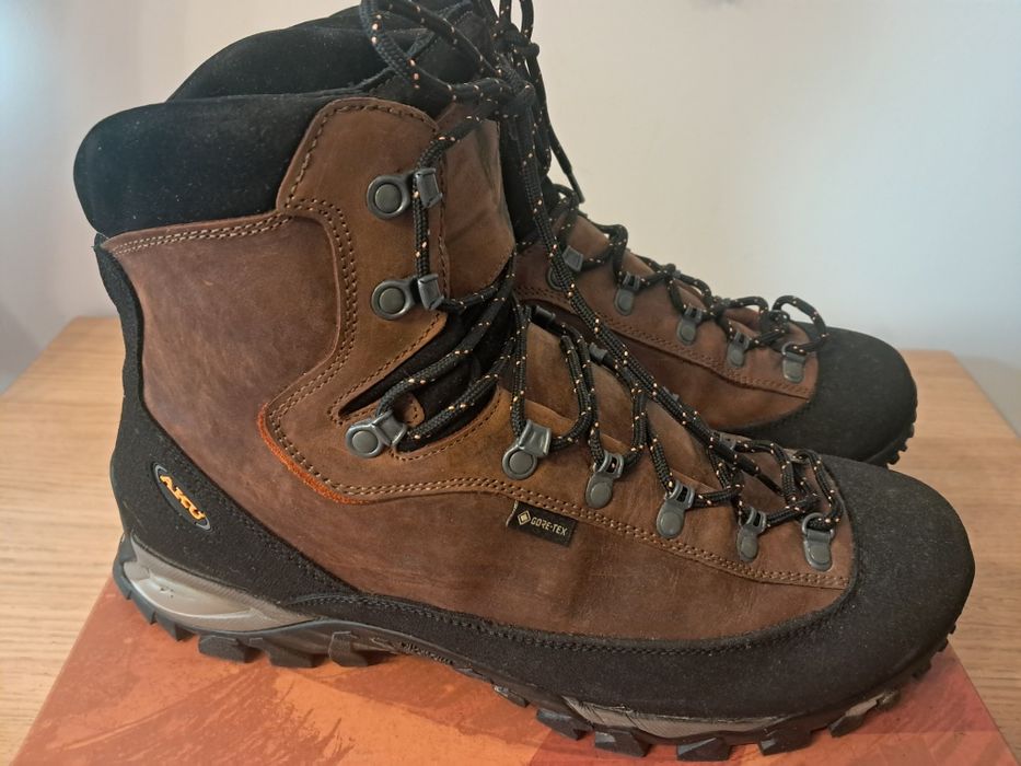 Buty AKU Zenith II GORE-TEX czerwono-brązowo-czarne 46