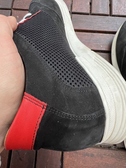 Buty męskie czarne rozm.wkładki 27cm