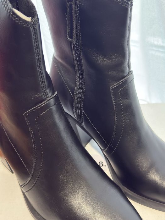 Козаки Ковбойки Чоботи 39 розмір чорні