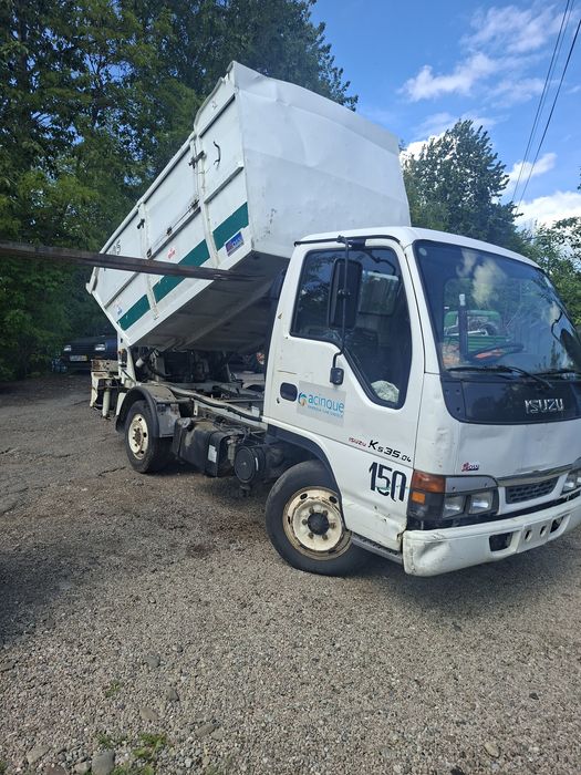 Isuzu cabstar Canter śmieciarka alu zabudowa