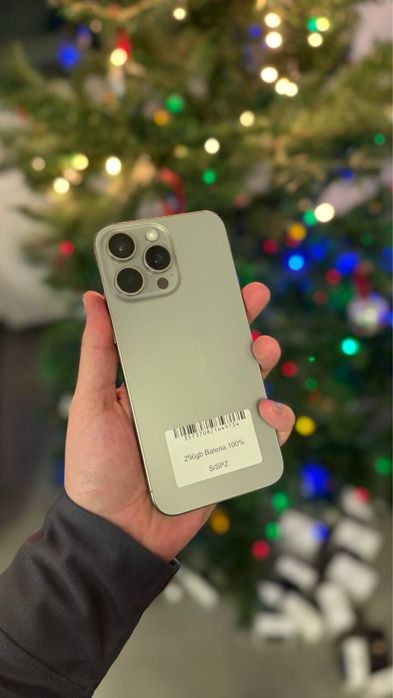 WYPRZEDAŻ iPhone 15 Pro Max 256GB BATERIA 100% GWAR 12 miesiecy RATY0%