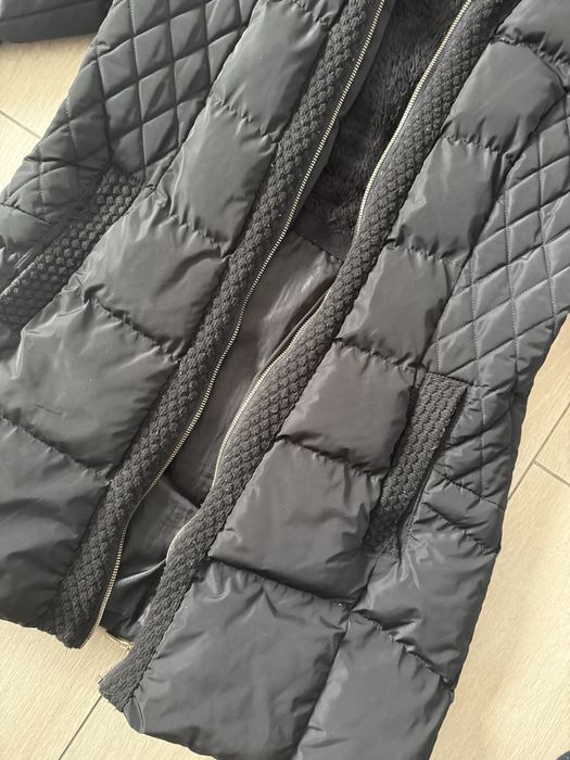 Kurtka ocieplana czarna Jean Boison dluga rozm. 46