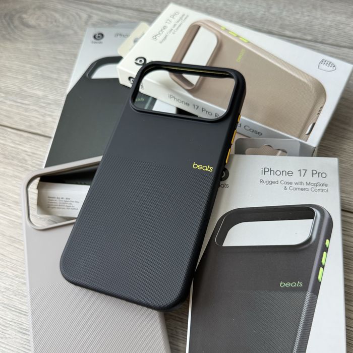 Чохол Apple Beats Case Magsafe для 17 Pro/18 Pro | 17 Pro Max/18 Pro Max з кнопкою AI (Camera Button)