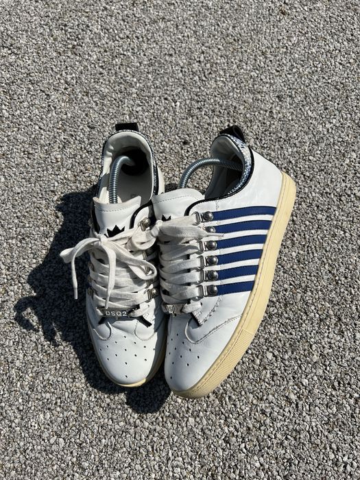 Dsquared2 sneakersy buty sportowe 39 skórzane