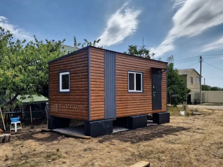 Модульный домик для дачи 3×6 • Быстрый старт дачной жизни