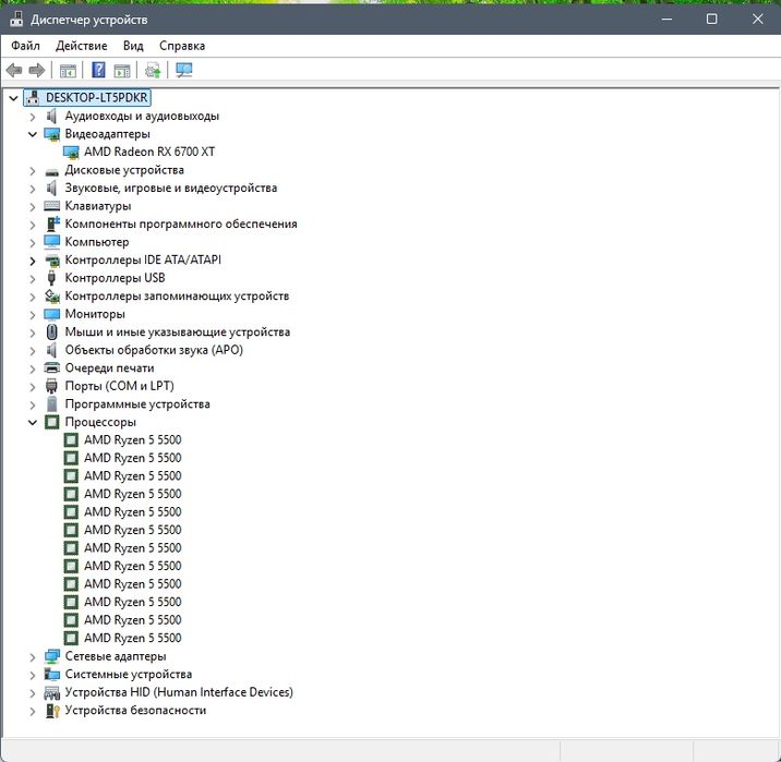 ТОП! Ігровий комп'ютер Ryzen 5 5500 ddr4 16gb(2x8) RX 6700 XT 12gb
