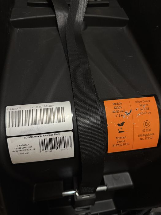 Автокрісло 0+ Anex