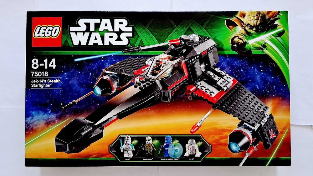 Lego Star Wars 75018 Jek-14's Stealth Starfighter selado