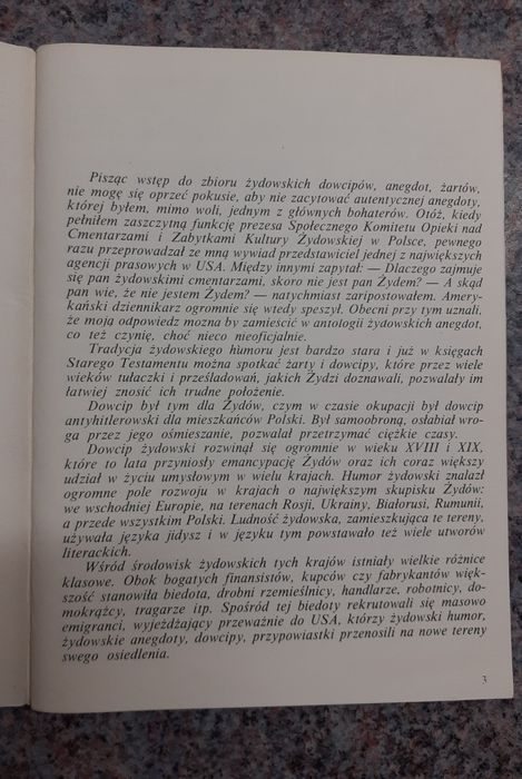 humor żydowski - Tylko bez cudów [Omnipress '85] il. Szymon Kobyliński
