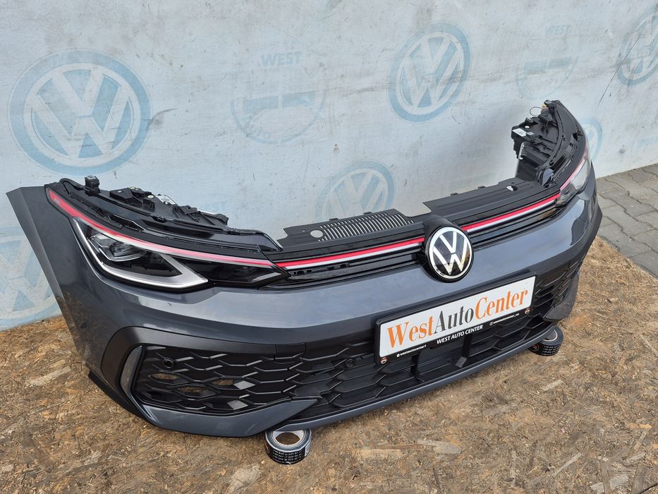 Golf VIII GTI 2024 2025 2026 бампер фари решітка решотка фара гольф 8