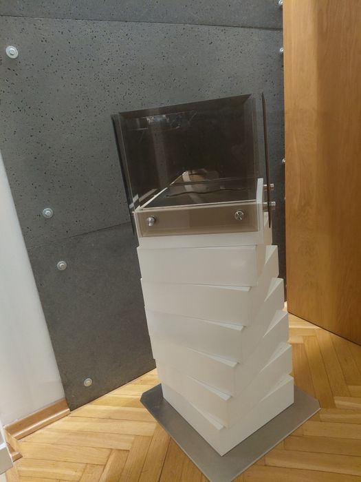 Biokominek wolnistojacy art modern