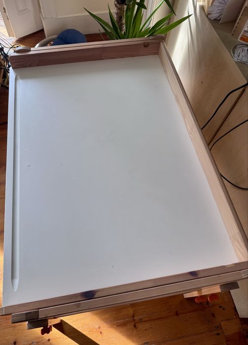 Secretaria criança IKEA Regulável laranja