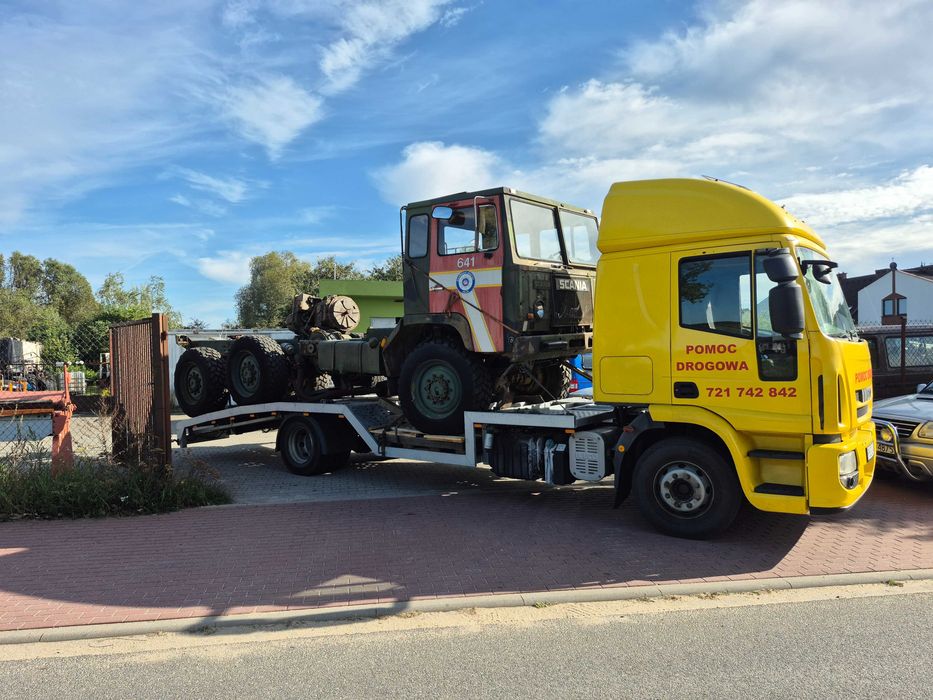 Transport maszyn,ciągników siodlowych,niskpodwoziowy
