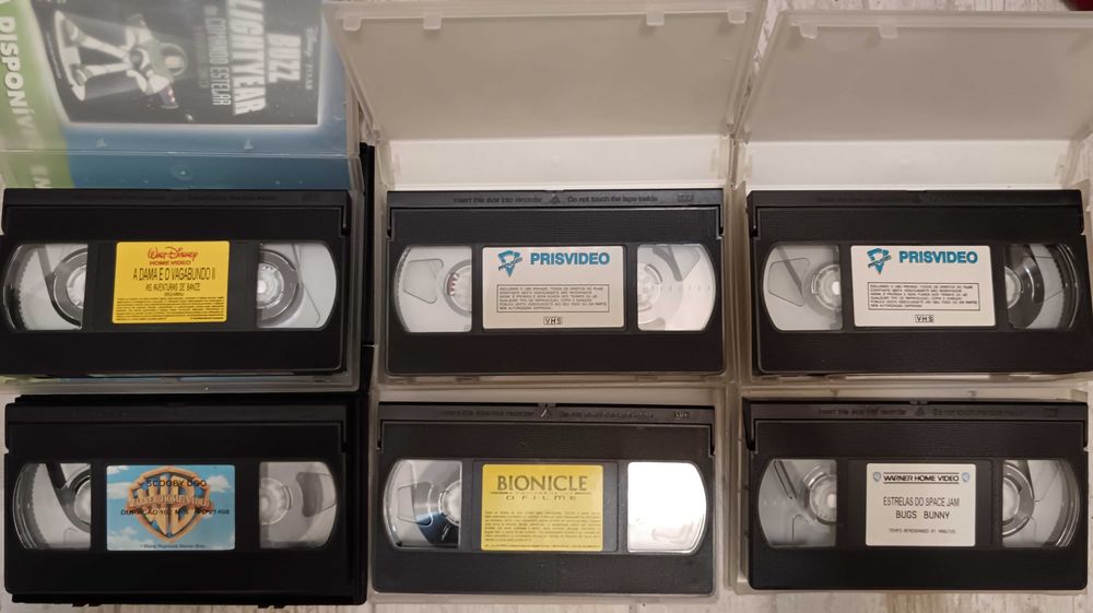 conjunto VHS são 13 por o preço publicado