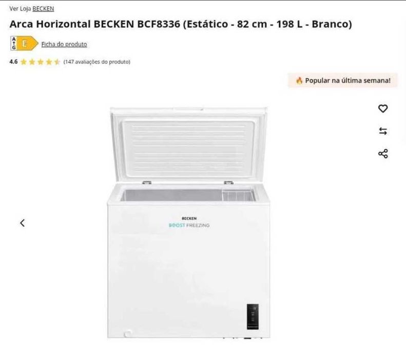 Arca horizontal Becker