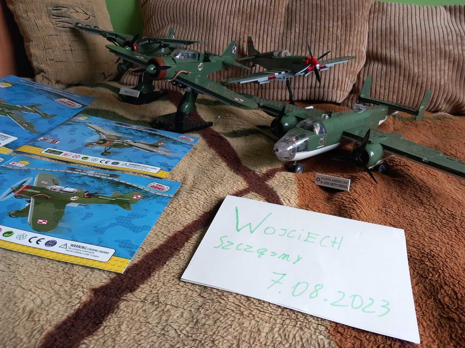 Cobi różne modele, czołgi, samoloty, samochody, Unikaty