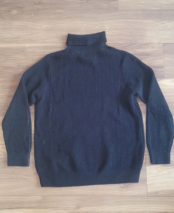Sweter z golfem H&M rozm L czarny