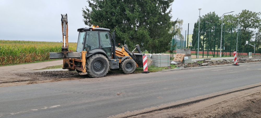 Usługi koparko ładowarką