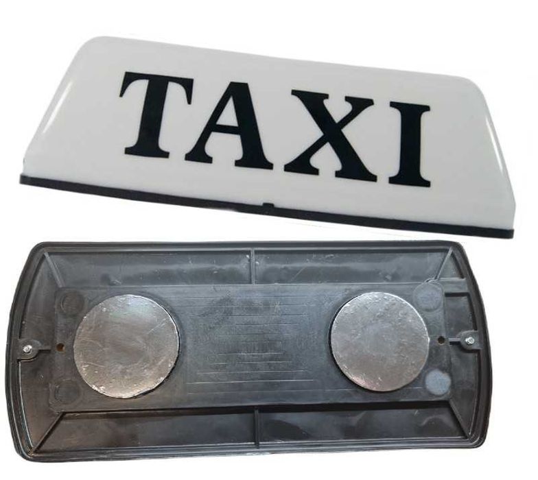 Bezprzewodowa Lampa Kogut Taxi Led z Pilotem