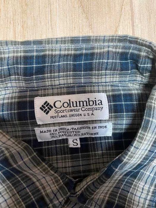 Męska koszula w kratkę Columbia