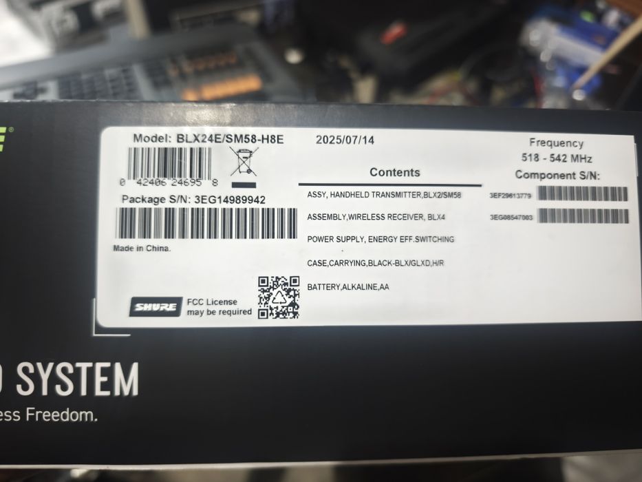Shure blx original