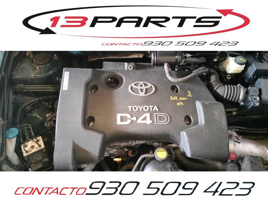 Motor Toyota Corolla 2.0 D4D 2003 1CD-FTV #F25