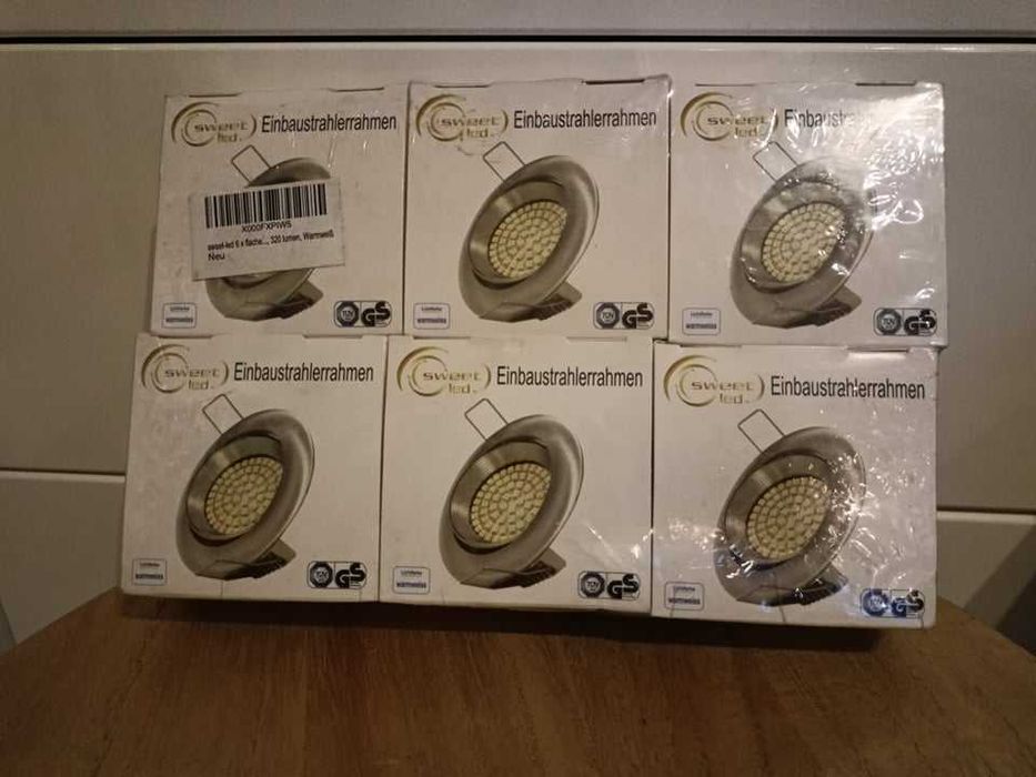 LED reflektor lampa sufitowa  zestaw 6szttuk  3.5W komplet