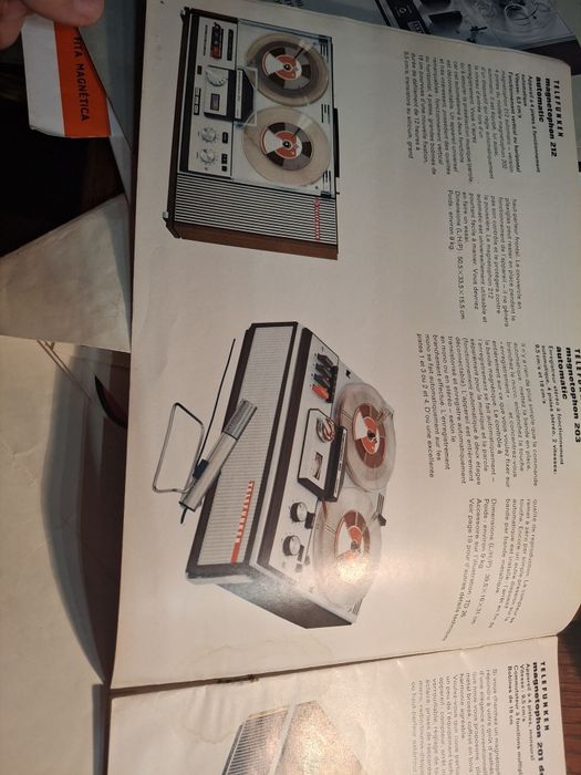 Catálogo vintage Telefunken 1969