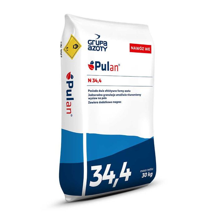 Pulan saletra amonowa N34,4 tona Grupa Azoty nawozy
