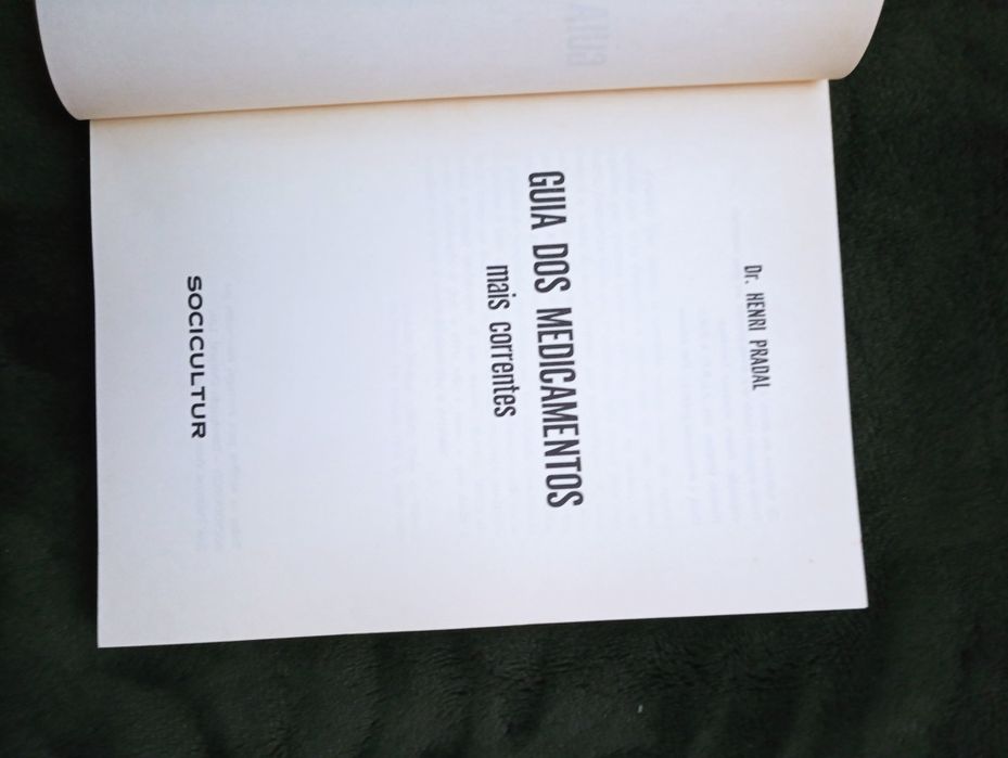 Guia dos medicamentos mais correntes / Henri Pradal - 1975