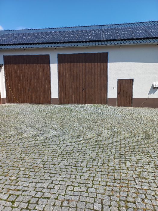 Brama garażowa dwuskrzydłowa,drzwi stalowe  na wymiar