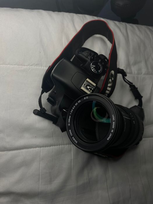 Máquina fotográfica e lenti