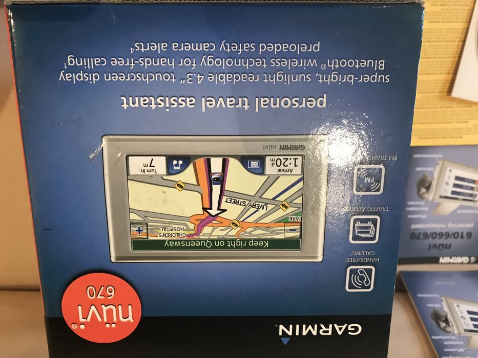 Gps Garmin nuvi 670 Portatil de Portugal e Europa