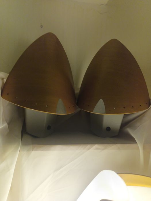 Unikat!  Oferuję komplet 4 lamp kultowej serii "Harmonie"marki Lucid,