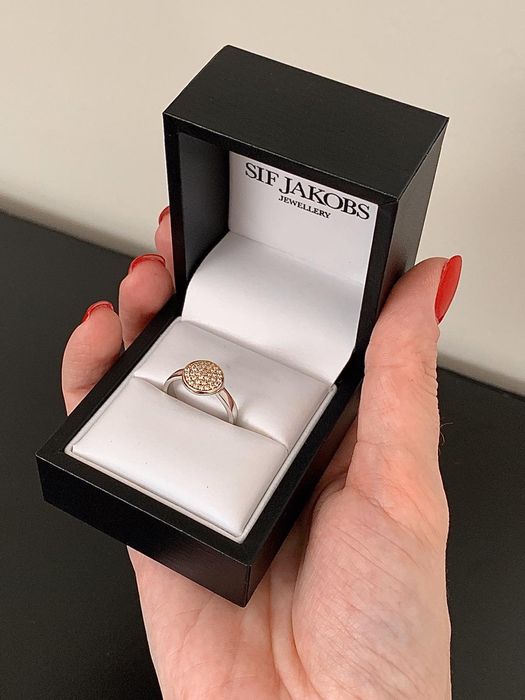 Кольцо, Каблучка Sif Jakobs, Thomas Sabo, срібло, цирконій р. 56