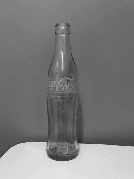 Butelka szklana coca- cola prl, vintage, retro, kolekcjonerska