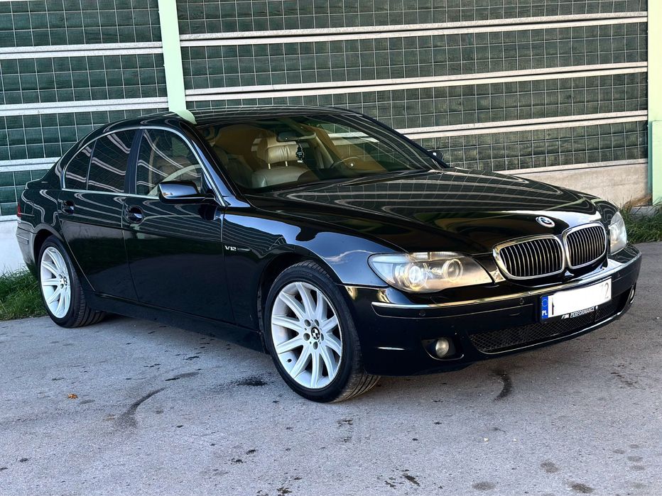 Bmw e65 2005r Lift 6.0i 445KM v12 Bi xenon, dociągi, możliwa zamiana