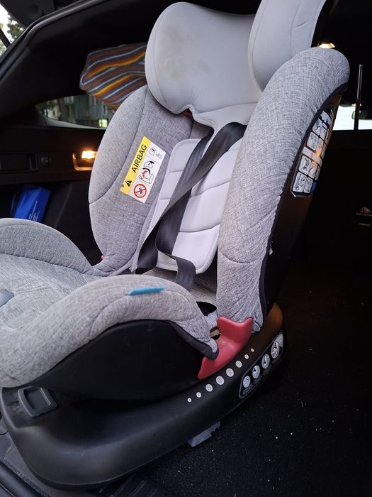 Cadeira de bébé isofix e rotação 360