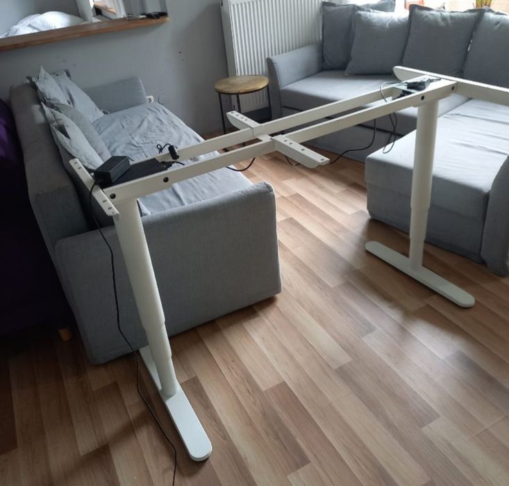 Nowa IKEA BEKANT Elektryczna Podstawa biurka narożnego