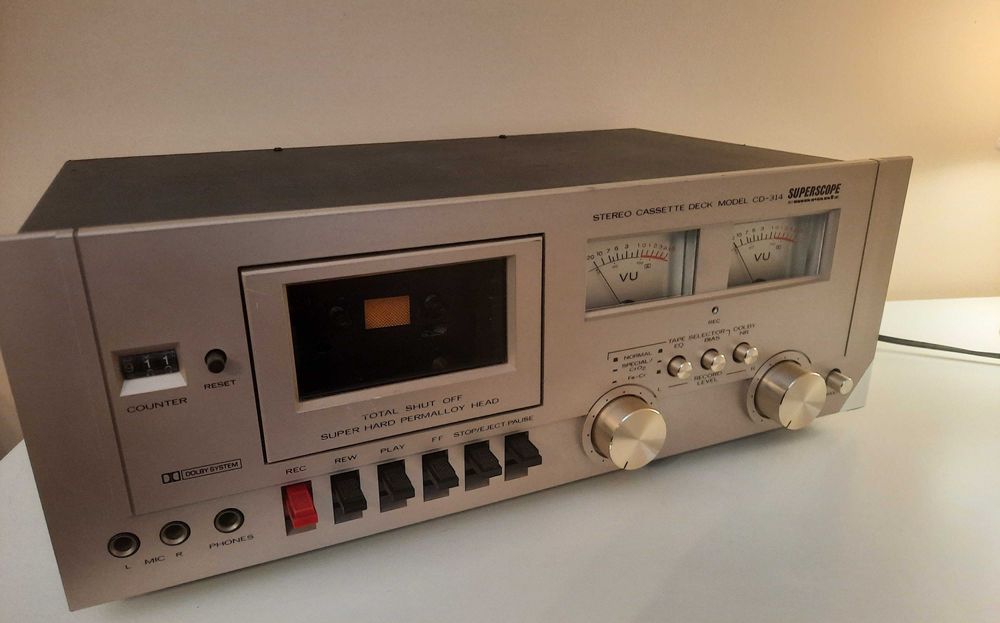 MARANTZ-Superscope CD-314 deck 1978r-czytaj