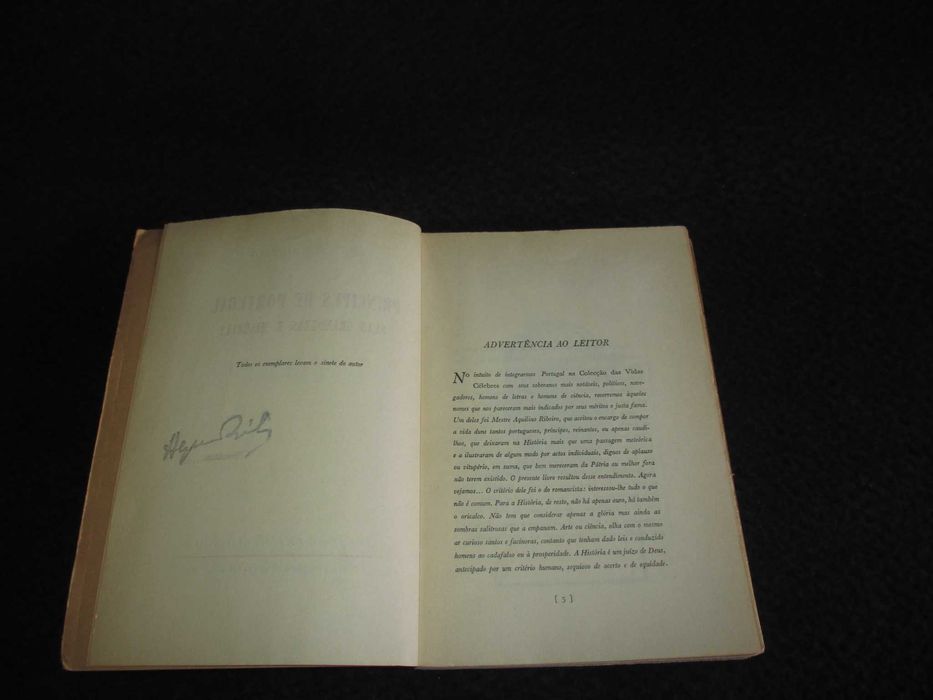 Livro Príncipes de Portugal Aquilino Ribeiro Obra proibida pelo regime