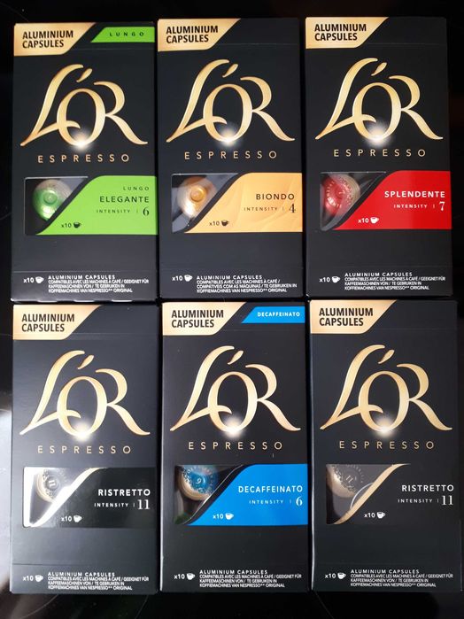 L'or капсульна кава арабіка 100% / капсули Jacobs: 145 грн. - Продукти ...