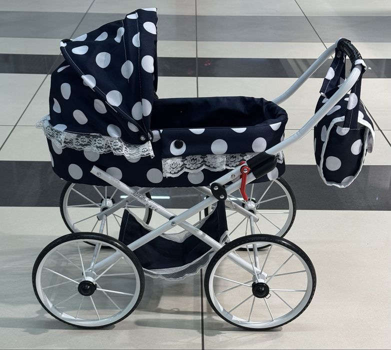 Nowy Piękny Wózek Dla Lalek EWA RETRO , Polskiej Firmy Wakart