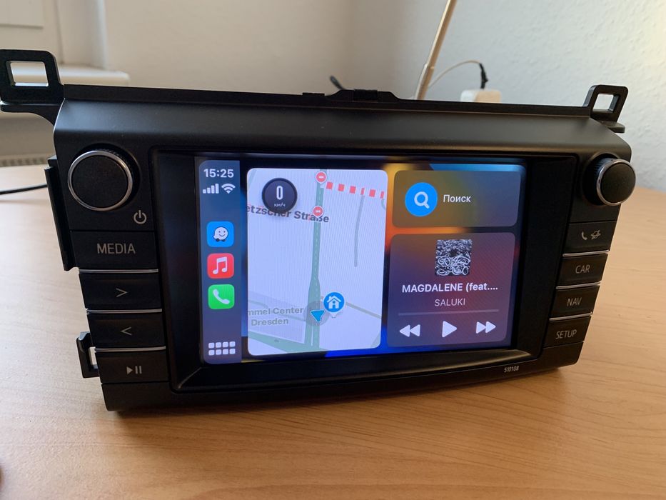 Toyota RAV 4 , CarPlay и Android Auto , оригинал
