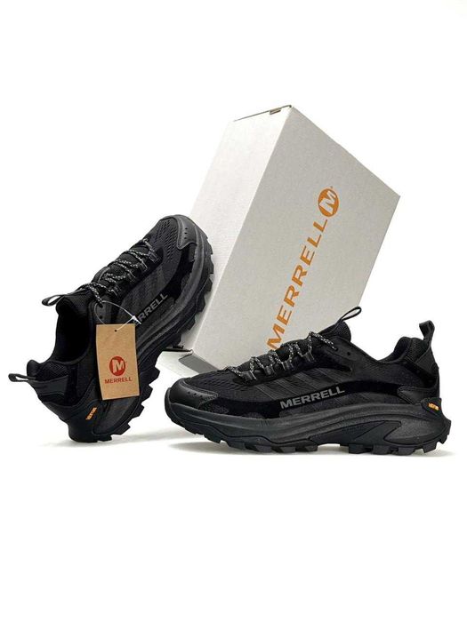 Кросівки Merrell Moab Speed 2 All Black (кроссовки мужские Меррелл)