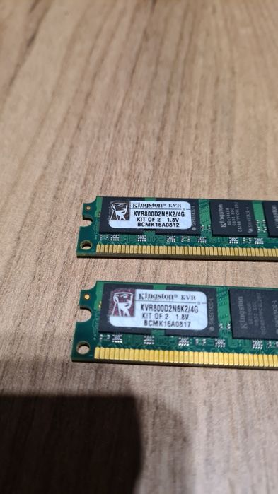 Kości RAM DDR2 Kingstone 2x2GB Dual Chanel