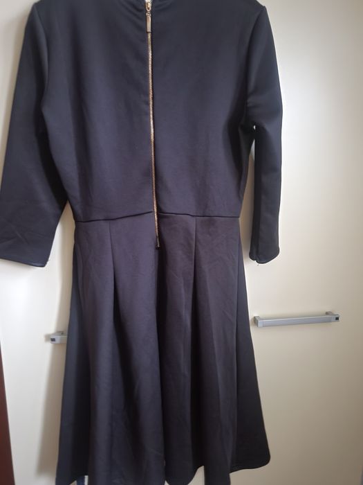 mała czarna sukienka do szkoły pracy wyjście r. M / L