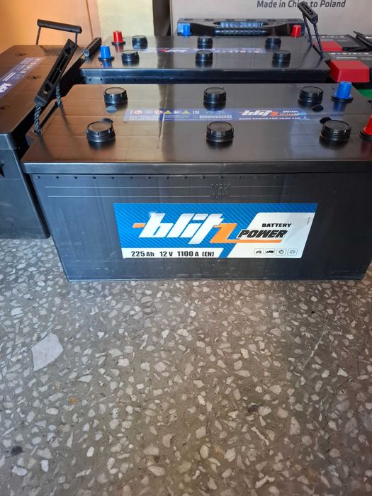 Akumulator 12V 120Ah 850A tel.603x275x233, Ursus budowlane 125Ah